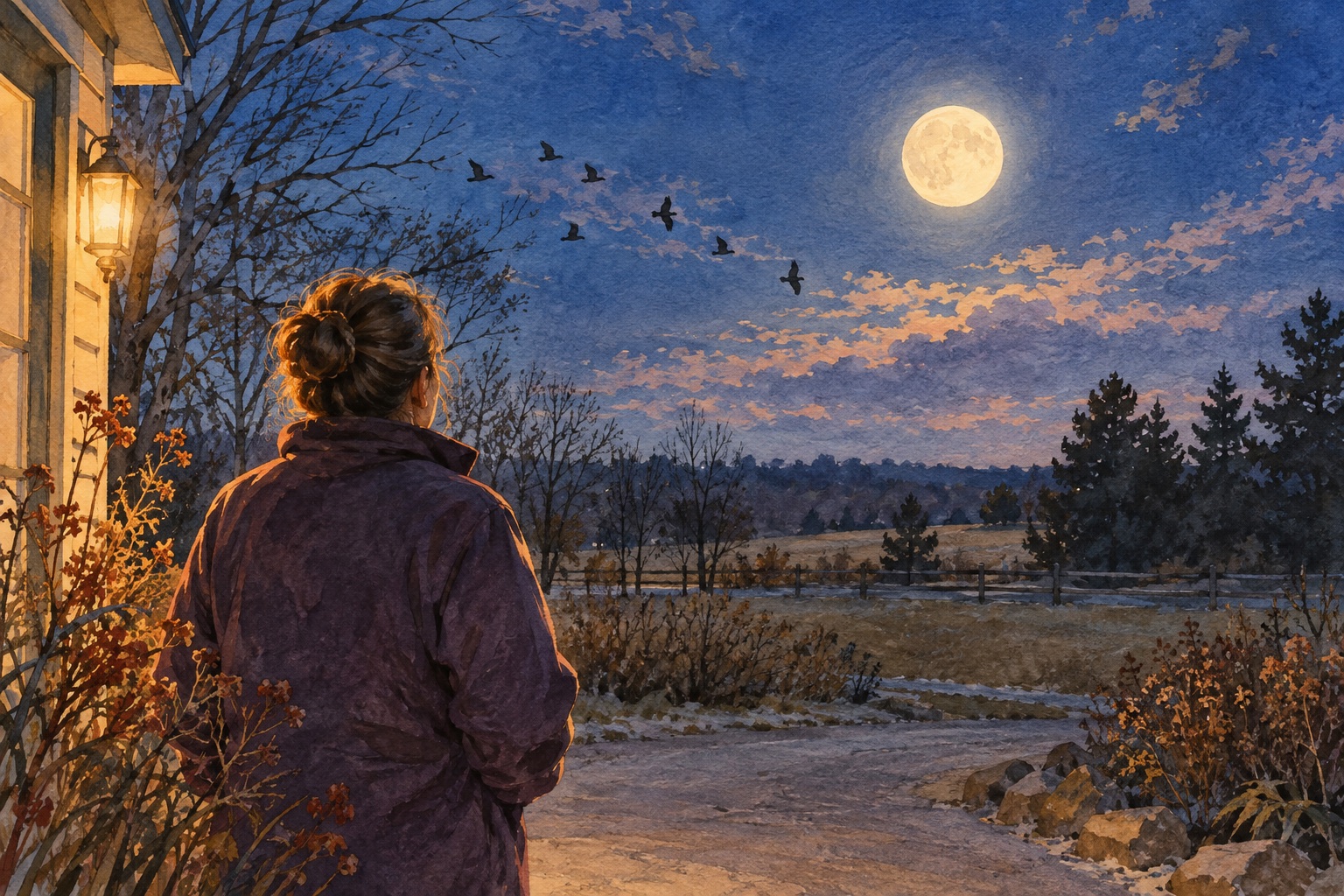 The moon