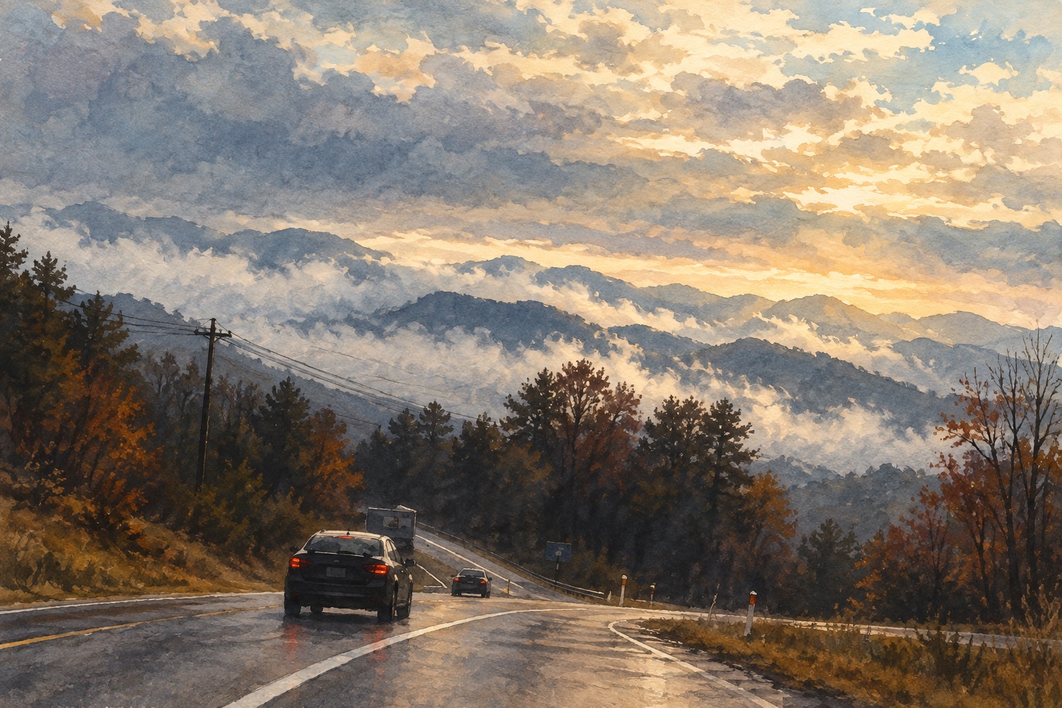 Sweet Smoky Mountains of east TN