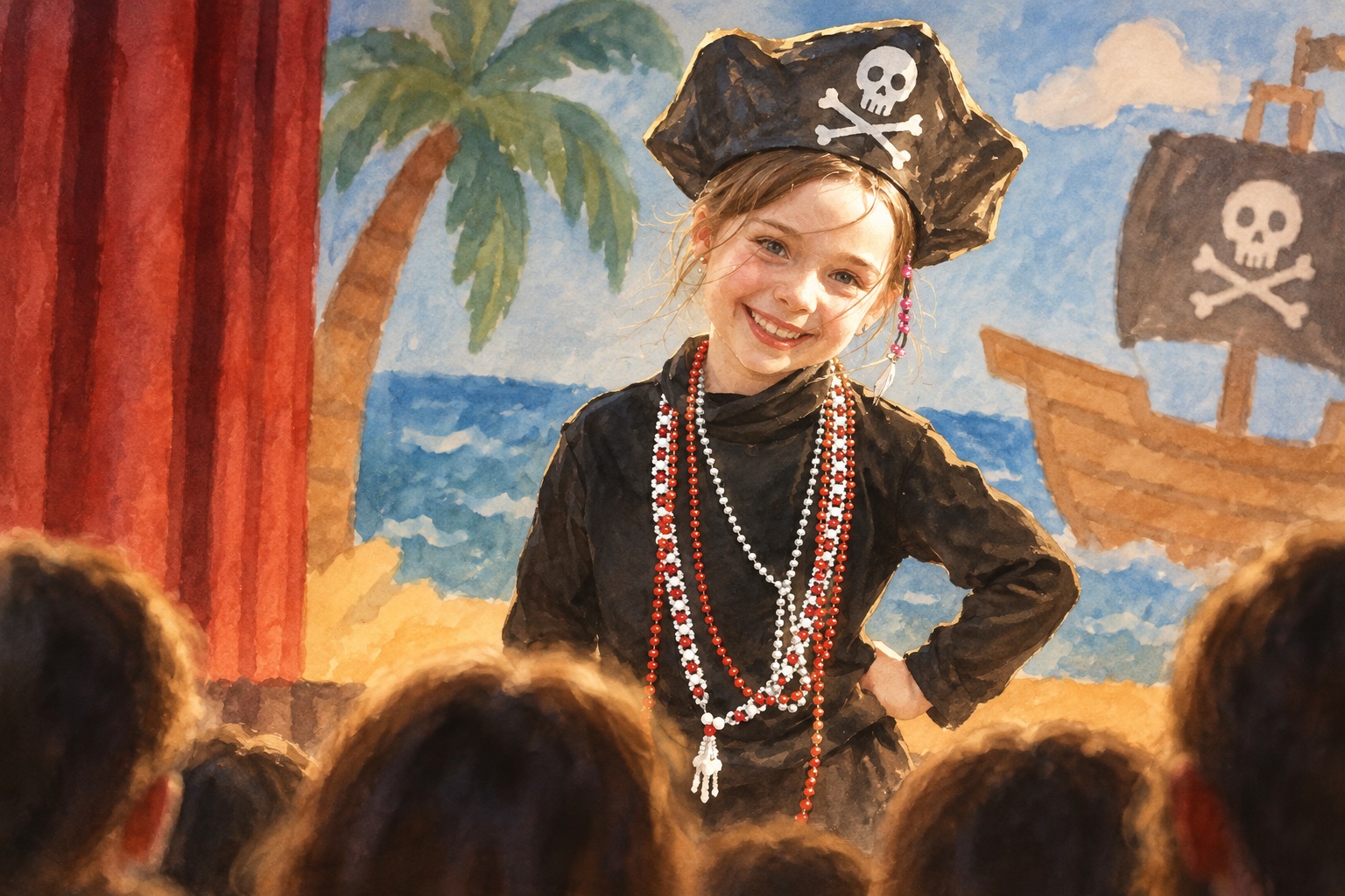 Pirate Phoenix and her play