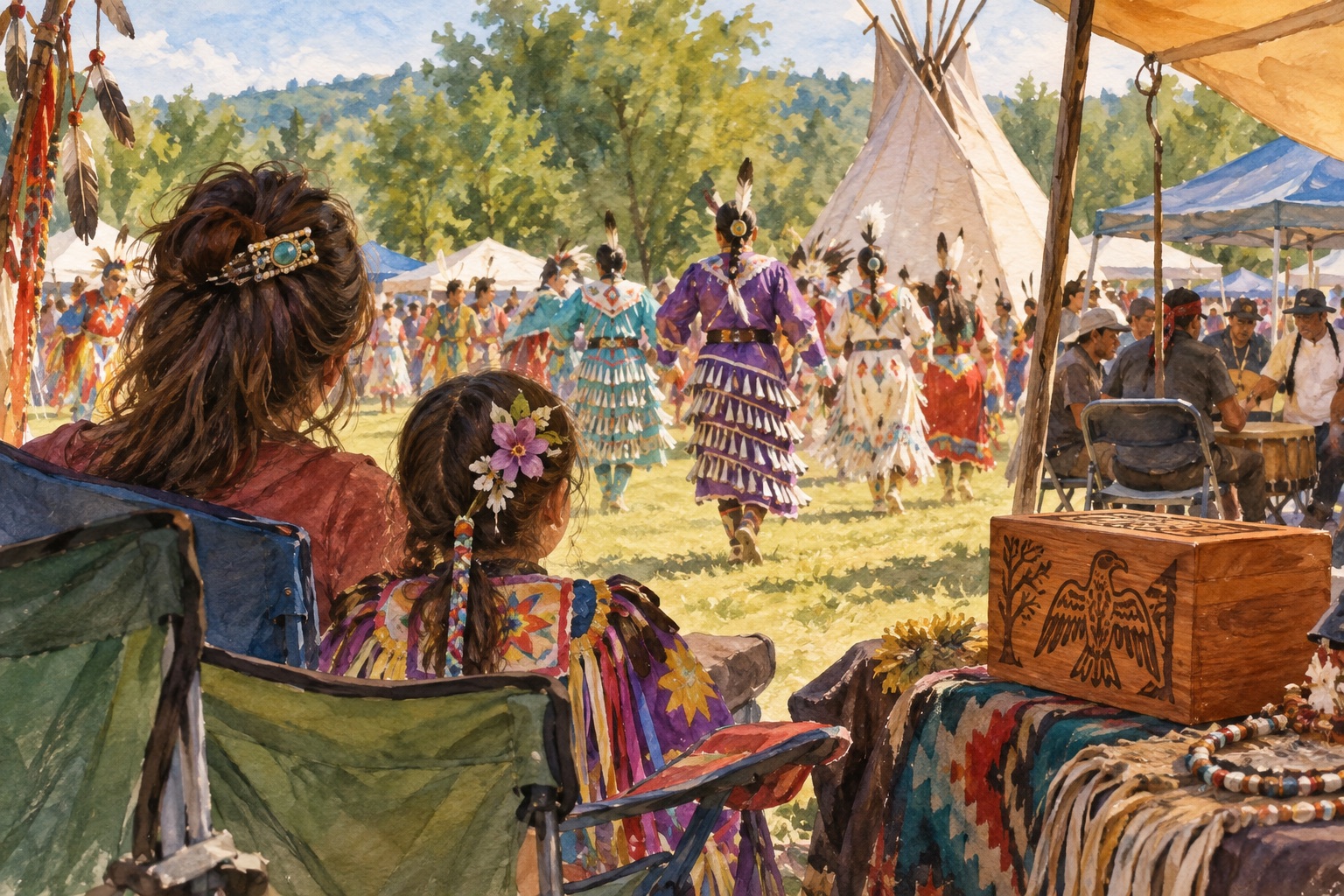 Pow wow baby!