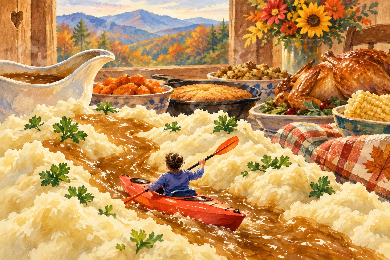 The day before Thanksgiving